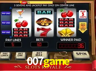 Recursos de Bônus 007game